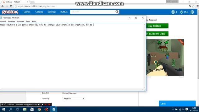 Roblox: How to change your profile description смотреть онлайн