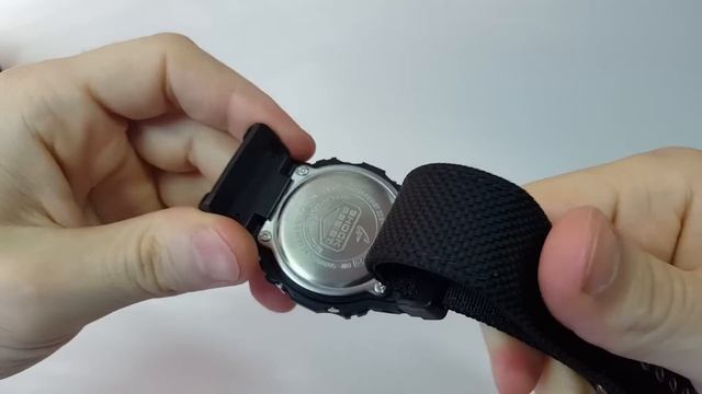 Military. CASIO G-SHOCK DW-5600BBN-1E. Обзор\Review