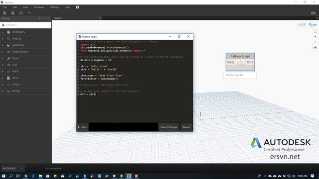 Viết Script Python trong Dynamo, Revit | Bài 06: Chuỗi (string) смотреть онлайн