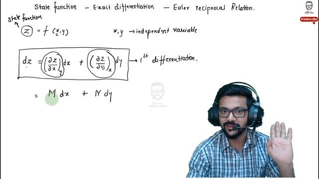 STATE FUNCTION | EXACT DIFFERENTIAL | EULER RECIPROCAL RELATION || THERMODYNAMICS || CSIR NET | GAT смотреть онлайн
