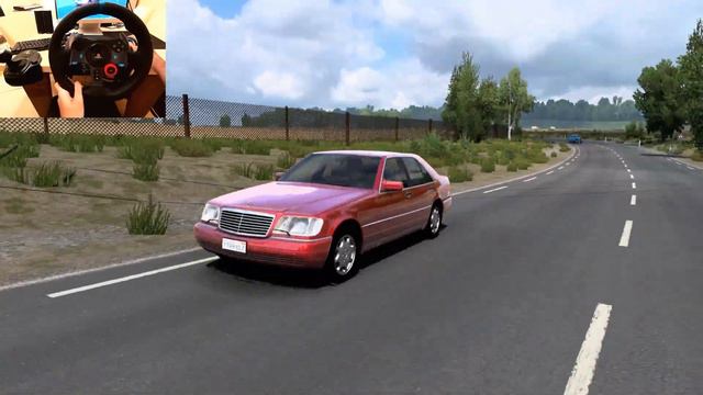 Mercedes-Benz W140 S600 | Euro Truck Simulator 2 | Logitech G29 Gameplay смотреть онлайн