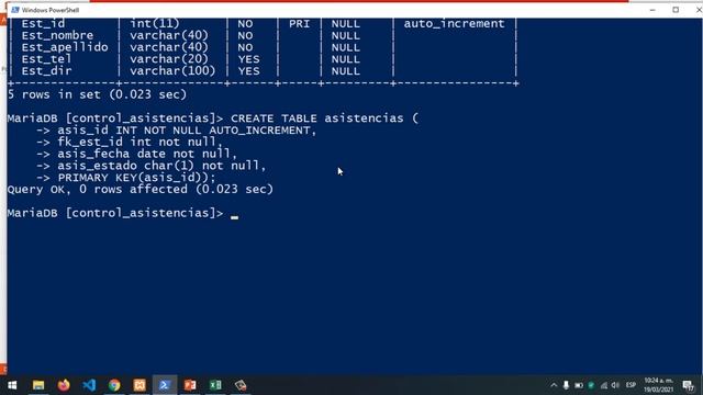 4. Como HACER tablas con PRIMARY KEY y FOREIGN KEY en MySQL XAMPP ? Cómo crear una TABLA ASISTENCIA смотреть онлайн