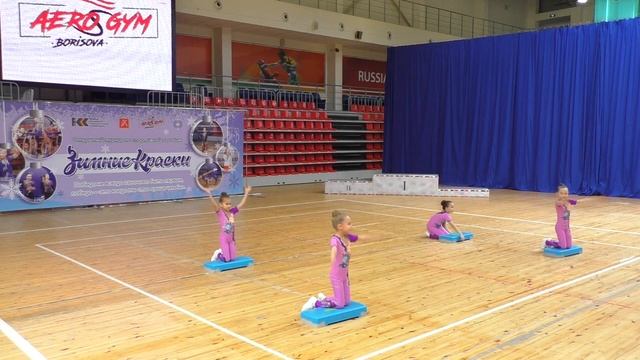 "Зимние Краски" 2021 категория дети: гимнастическая платформа смотреть онлайн