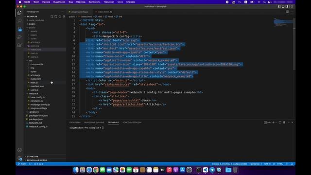 SVG favicon + Webpack 5 - продолжаем тему favicon | Webpack 5 Config #easyit #js #webpack #favicon смотреть онлайн