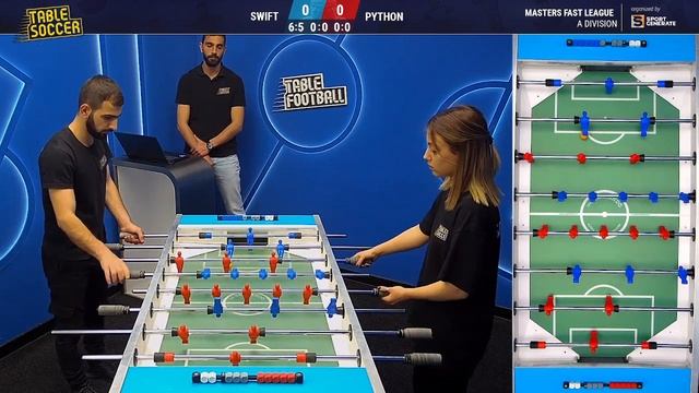 Table Football | A.Kamalyan(SWIFT) - M.Sahakyan(PYTHON) | 19.04.2022 23:40(GMT+4) | MFL A смотреть онлайн