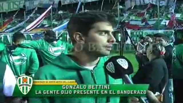 GONZALO BETTINI - BANDERAZO DE APOYO AL EQUIPO EN BANFIELD - 22-04-2016 смотреть онлайн