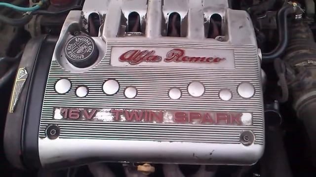 Звук двигателя после капитального ремонта Alfa Romeo 156 1.6 смотреть онлайн