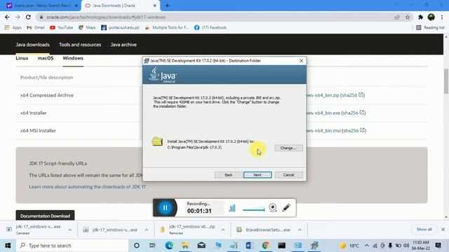 Java SE Development Kit 17.0.2 downloads || oracle java || How to Install Java JDK on windows 10 смотреть онлайн