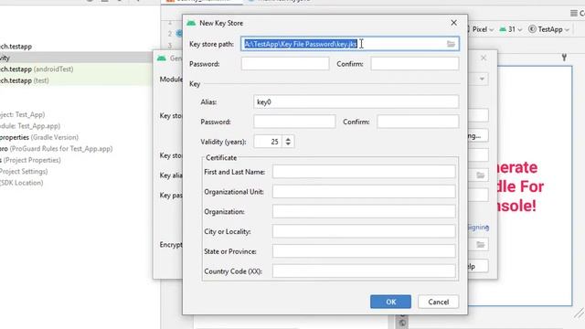 How to Generate Signed Bundle Using Android Studio | How to Create Signed Bundle in Android Studio смотреть онлайн