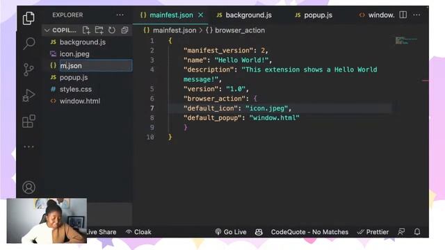 Can GitHub Copilot help me create a Chrome extension? смотреть онлайн