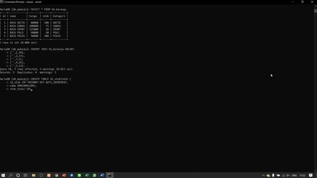 Cursor Dalam MySQL Menggunakan CMD смотреть онлайн
