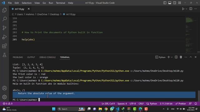 How to Print the documents of Python built in function смотреть онлайн