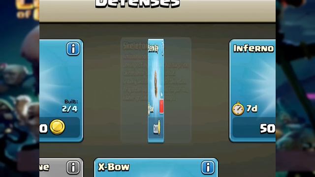 Clash of clans - SKELETON TRAP (Air and ground mode) смотреть онлайн