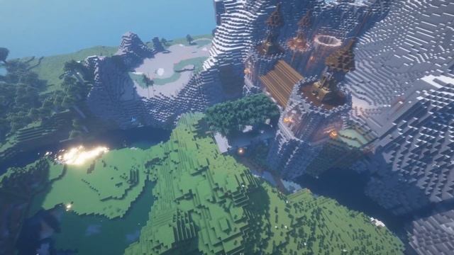 Средневековый замок Timelapse in Minecraft 1.12.2 l #Часть 1 смотреть онлайн