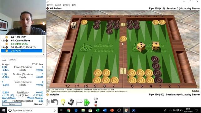 World class backgammon in 100 games: session 2 смотреть онлайн