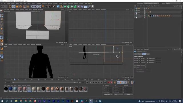 Экспорт из Clo3D в Cinema 4D (Аватар и одежда) смотреть онлайн
