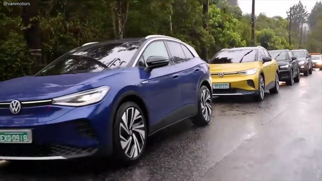 Volkswagen starts tests with ID.3 and ID.4 in Brazil | Volkswagen EVs смотреть онлайн