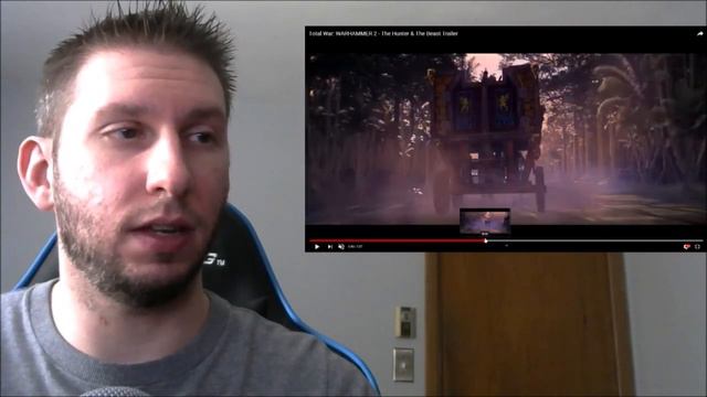 Total War: WARHAMMER 2 - The Hunter & The Beast Trailer Reaction смотреть онлайн