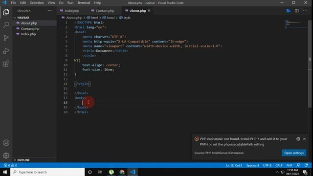 How to Create Responsive Navigation Bar in PHP | PHP Navigation Bar | PHP Dynamic Header Navigation смотреть онлайн