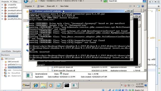 Using IKVM, Java, ASP.NET C# and MySQL Database all at the same time смотреть онлайн