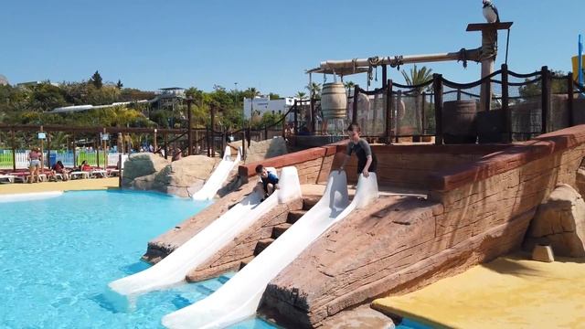 AQUA NATURA - Parque acuático más moderno de Benidorm en 4k смотреть онлайн