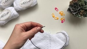 Вяжем летний кардиган из хлопка от и до