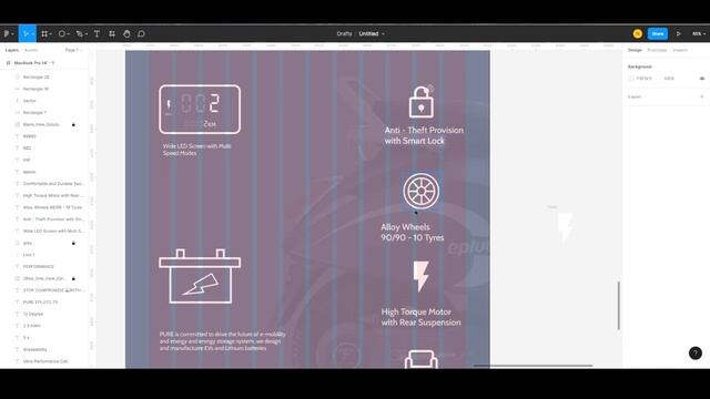 Figma Tutorial | Pure EPLUTO Landing Page Design | Web Design смотреть онлайн