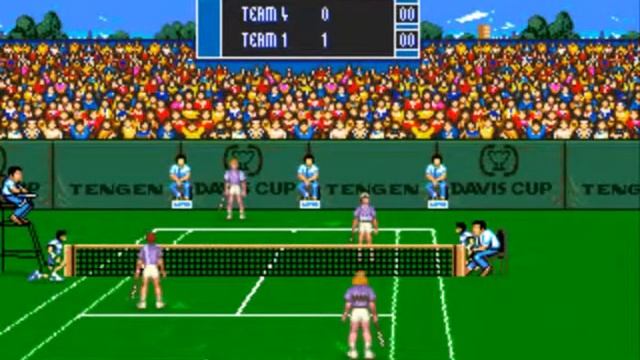 Davis Tennis Cup 2 (Loriciel/Tengen) (Beta/Unreleased) (Mega Drive) смотреть онлайн