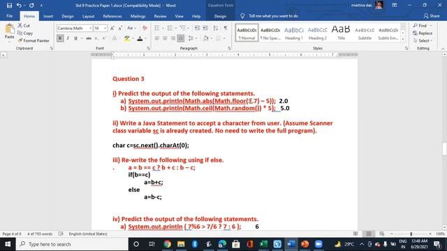 ICSE_Computer_Application #2021_Question_Paper Std_9_Practice_Paper #Solved смотреть онлайн