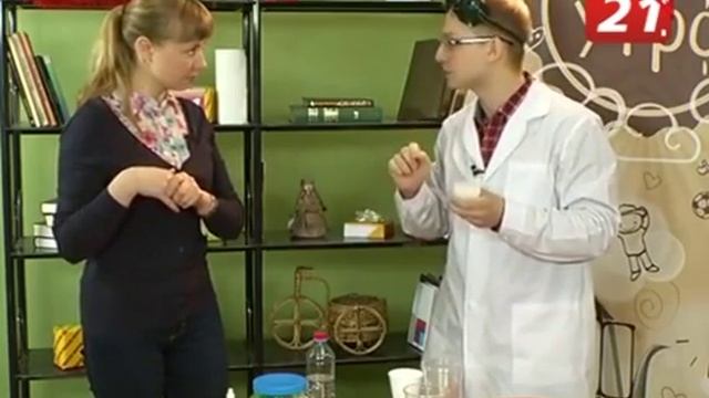 Профессор Д.Н.К на Тв-21, выпуск 2