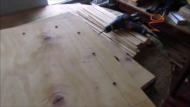 Упрощение изготовления отверстий в разделительной фанере для высокого дна. смотреть онлайн