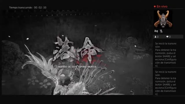 Transmisión De PS4 En Vivo De Patovs100. Jefes Expertos, Hozon Inei Y Yagyu Sckishusai/ Nioh