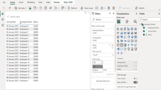 How to Filter Top 10 (Ten) Values in Power BI Table смотреть онлайн