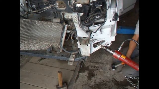 Ремонт передней части кузова Шевроле Орландо смотреть онлайн