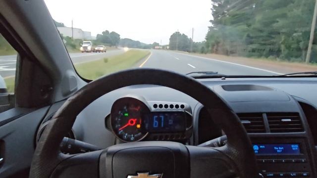 SOLD! 2012 Chevy Sonic LS 1.8 4 cyl Walkaround test drive POV freeway. Auction car! смотреть онлайн