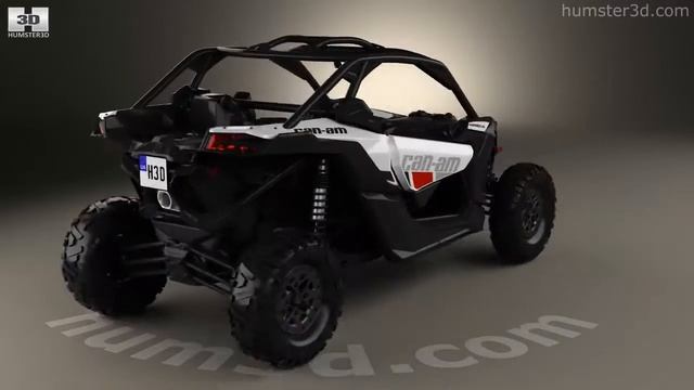 BRP Can-Am Maverick X3 2017 3D model by Hum3D.com смотреть онлайн