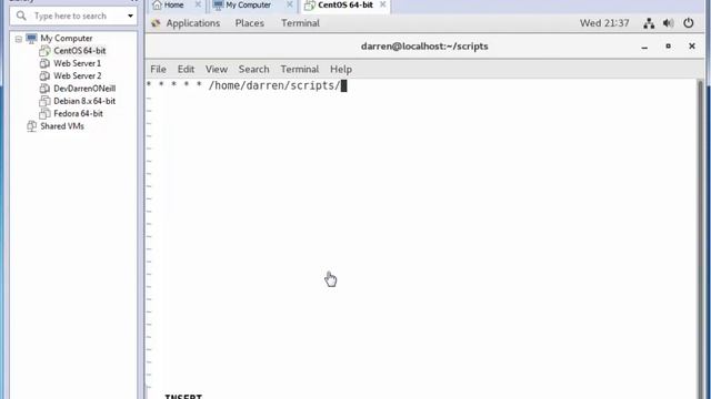 How to set up Crontab on CentOS 7 Linux смотреть онлайн