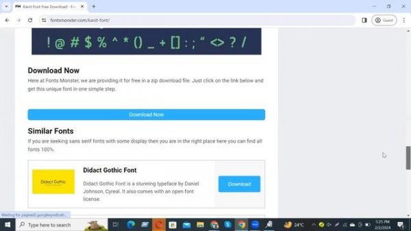 How to download and install Kanit Font Free Download #viral #trending
