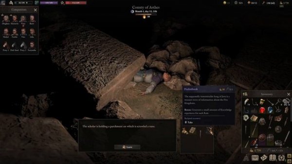 Wartales : County of Arthes SECRET Location - All Knowledge Books - Cortia