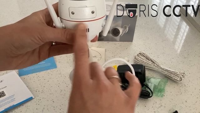 EZVIZ C3W WIFI CCTV CAMERA UNBOXING COLOUR AT NIGHT смотреть онлайн