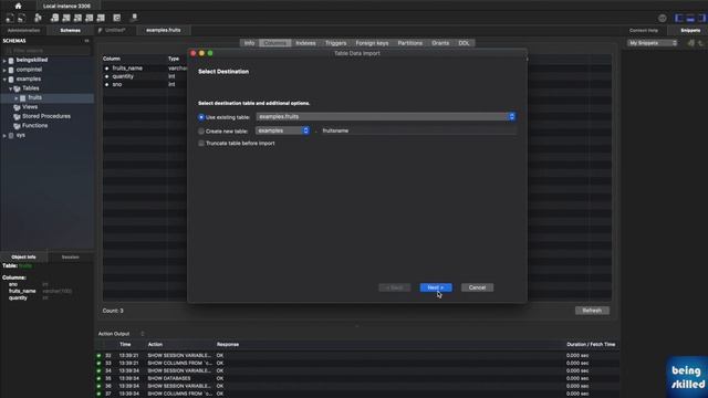 How to import a CSV file into MySql table using MySql Workbench? смотреть онлайн
