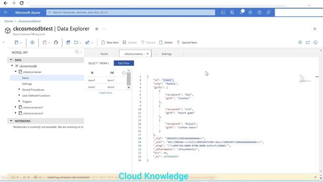 How to set TTL at Item Level in Azure Cosmos DB via Portal | Time to Live:automatically delete item смотреть онлайн