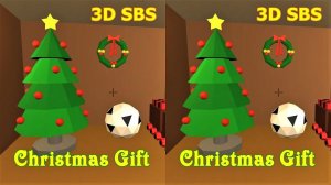 Christmas Gift 3D video SBS VR box google cardboard