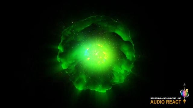 Green Cosmic Smoke Ball - Audio React - Beyond the line смотреть онлайн