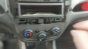 Ремонт регулировки температуры в салоне Шевроле Кобальт Chevrole Cobalt. Как снять панель магнитолы