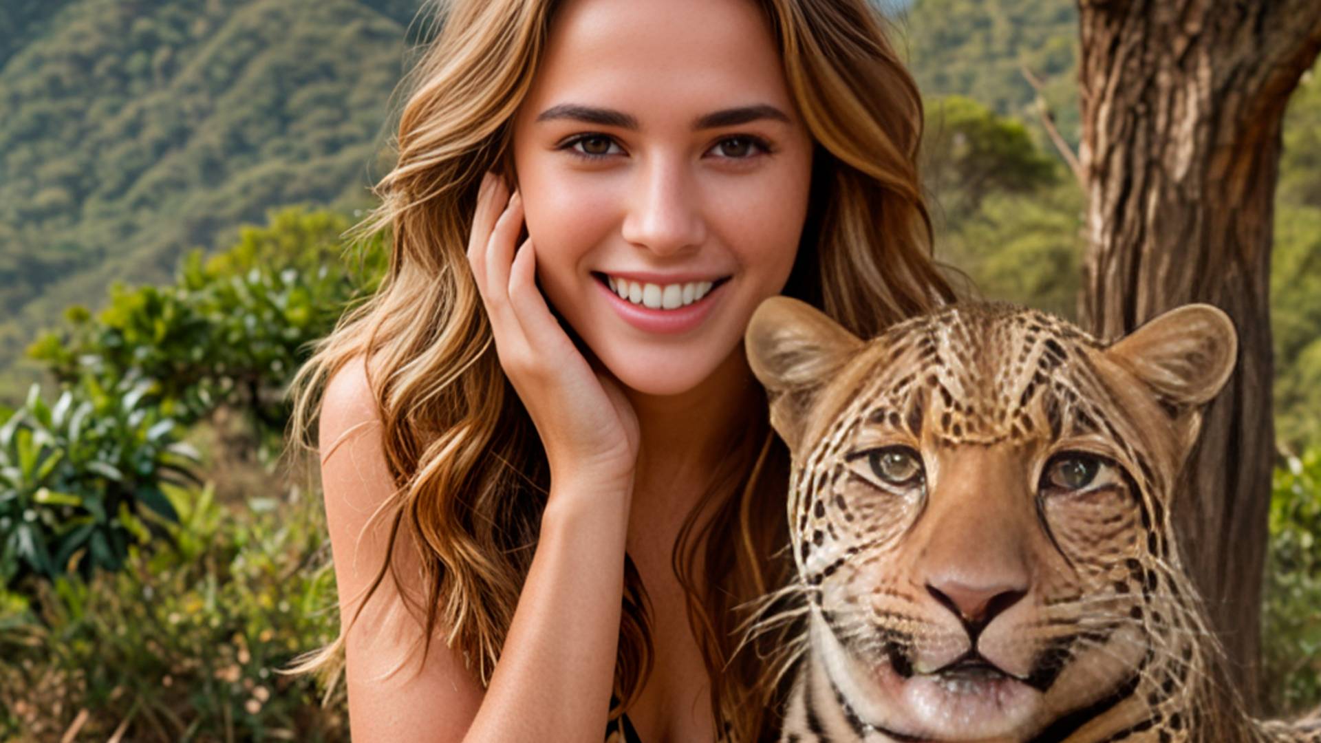 0010. Zoey In Africa. Зои в Африке.