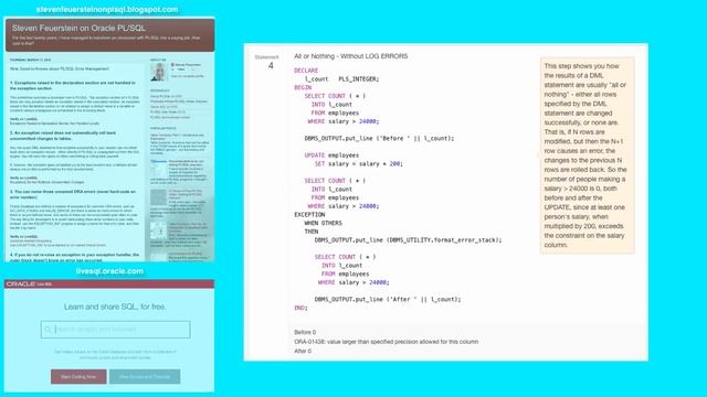 ORACLE REAL TIME ERROR LOG FILE смотреть онлайн