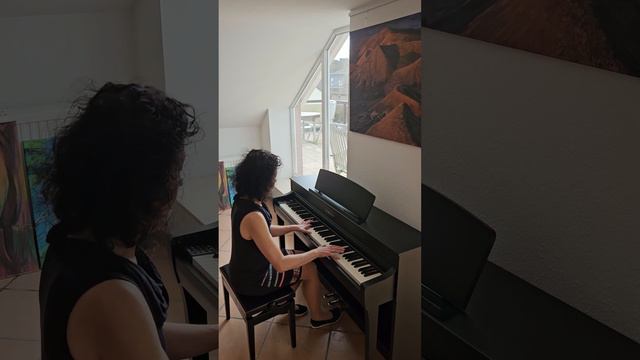 Freestyle Piano Improvisation, sentimental@CLP 745 ❤️ смотреть онлайн