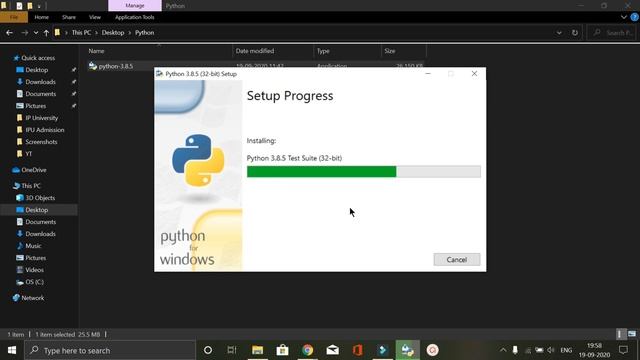 How To Download And Install Python Latest Version 3.8.5 On Windows 10/8/7 | Python For Beginners | смотреть онлайн