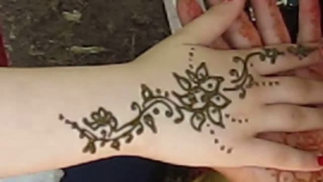 Рисунок на руке смотреть онлайн